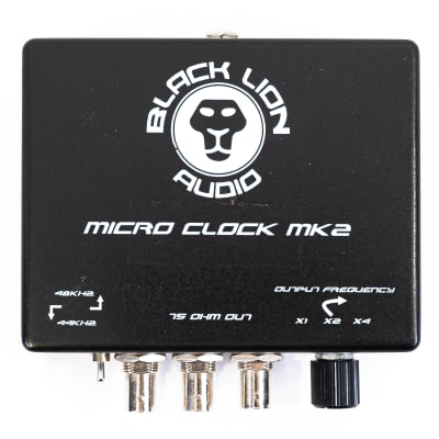 Black Lion Audio Micro Clock MKII Master Clock with Power Supply image 2