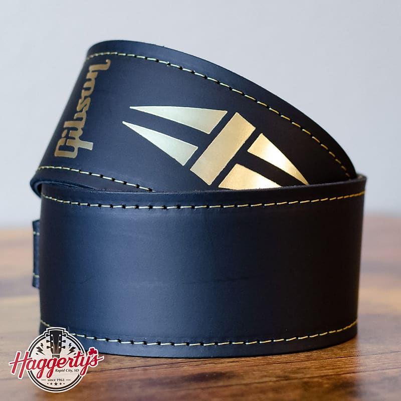Gibson Split Diamond Strap Black image 1