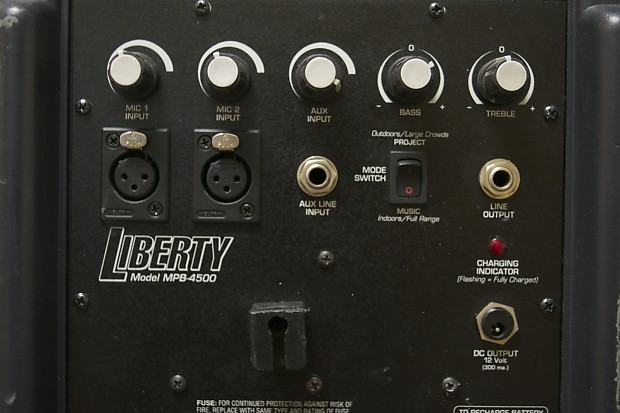 Liberty 4500 powered pa hot sale speaker