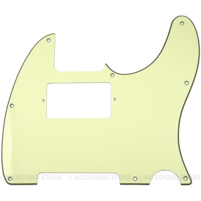 3-Ply MINT GREEN Humbucker Pickguard for USA MIM Standard Fender® Telecaster Tele 8-Hole image 1