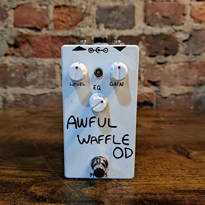 Faecain Pedals Awful Waffle OverDrive Pedal *USED* (2020s - White) image 1