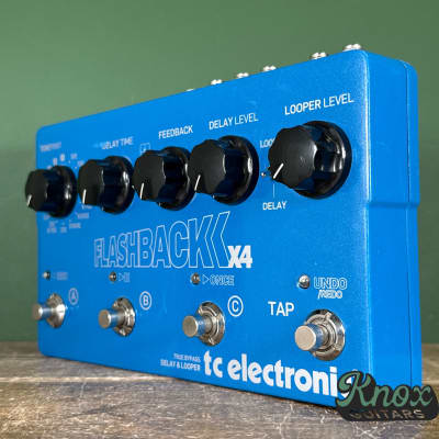 ギター tc electronic FLASHBACK X4 DELAY&LOOPER TC Electronic Flashback X4 Delay - Used