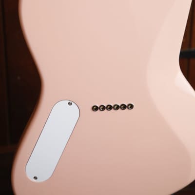 Harmony Silhouette Electric Guitar Shell Pink image 12