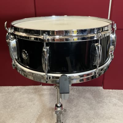 Gretsch Snare Drum 80s 5x14 - Black Nitron Wrap image 2