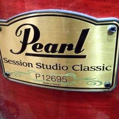 PEARL Session Studio Classic SHELL PACK Sequoia Red Lacquer image 11
