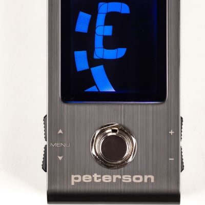 Peterson StroboStomp Mini Stompbox Strobe Tuner Pedal Reverb