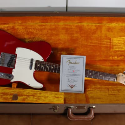 Fender Custom Shop ‘63 Telecaster Closet Classic Relic 2000 Candy Apple Red for sale