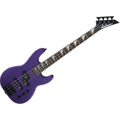 [PREORDER] Jackson JS Series Concert Bass Minion JS1X Guitar, Amaranth FB, Pavo Purple for sale