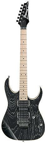 Ibanez RG370AHMZ-SWK Silver Wave Black | Reverb