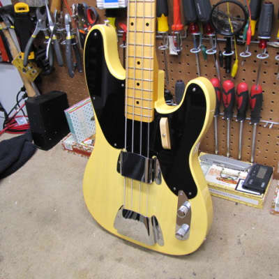 Fender Custom Shop '51 1951 Precision Bass NOS Vintage Custom NBL 2020 - Blonde image 3