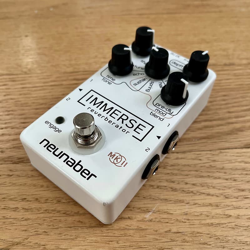 Neunaber Audio Immerse Reverberator MK II - White (Limited Neunaber Audio Immerse Reverberator MK II - White (Limited