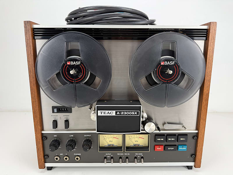 TEAC A - 2300SX Stereo Reel To Reel  Tape Recorder -  Included Remote Control  			