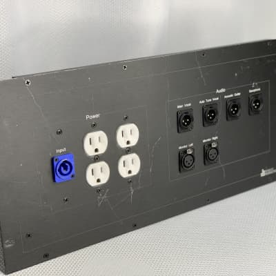 Custom Panel 5u with XLR sends/returns and power management image 3