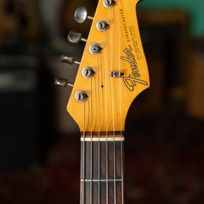1965 Fender Stratocaster Sunburst Finish w/OHSC image 3