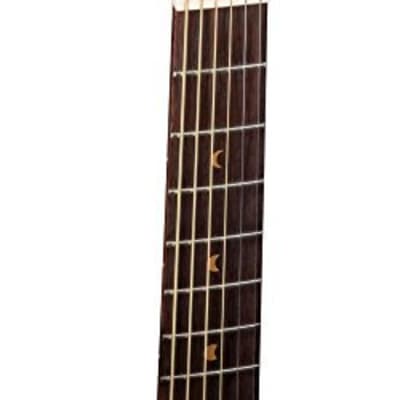 Luna Guitars Safari Bamboo 3/4 Satin Natural Acoustic Guitar Natural SAF BAMBOO image 3
