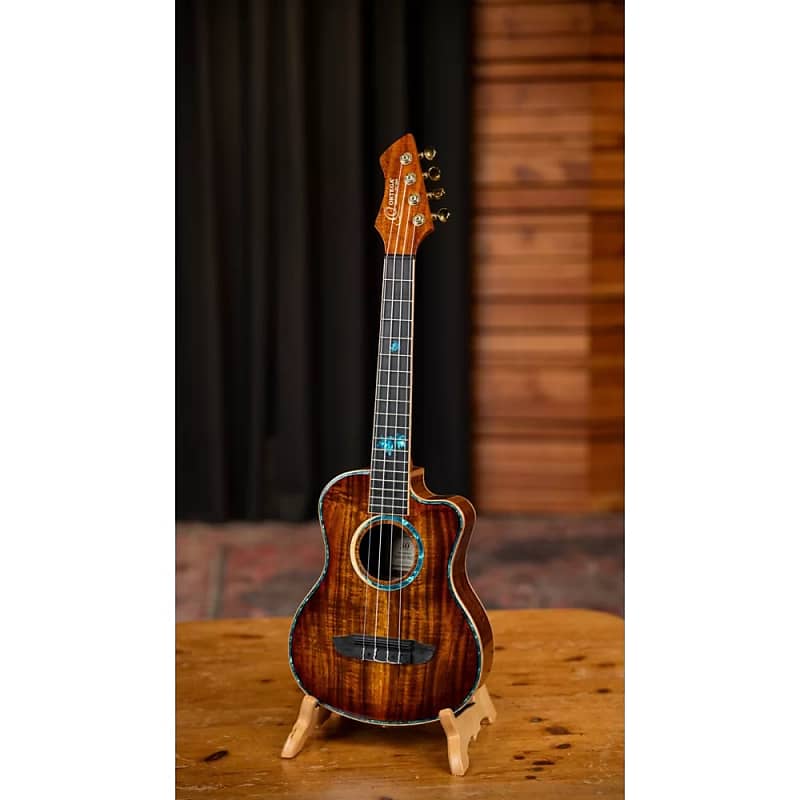 Ortega RUHZ30THST Tenor AcousticElectric Ukulele Reverb