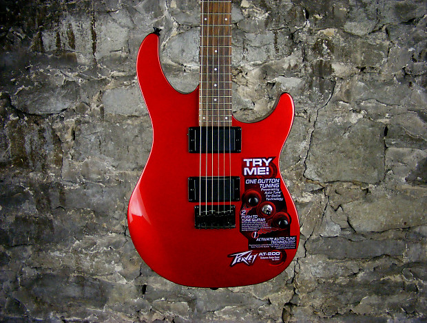Peavey AT-200 Auto Tune Self-Tuning Electric Guitar Candy Apple Red image 1