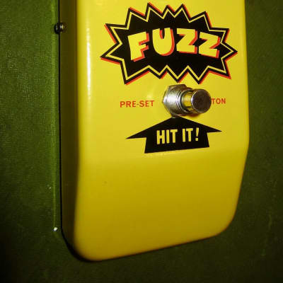 ~2003 Colorsound Tone Bender Fuzz Yellow for sale