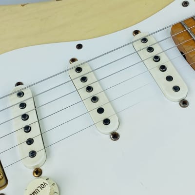 Fender Custom Shop Cunetto Relic Stratocaster, '57 RI Mary Kaye, Lowest Serial Number Available! 1995 - Blonde image 13