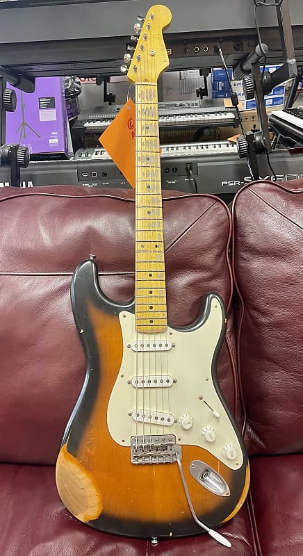 Pre-Owned Nash S-57 Two Tone Sunburst 730 Electric Guitar image 1