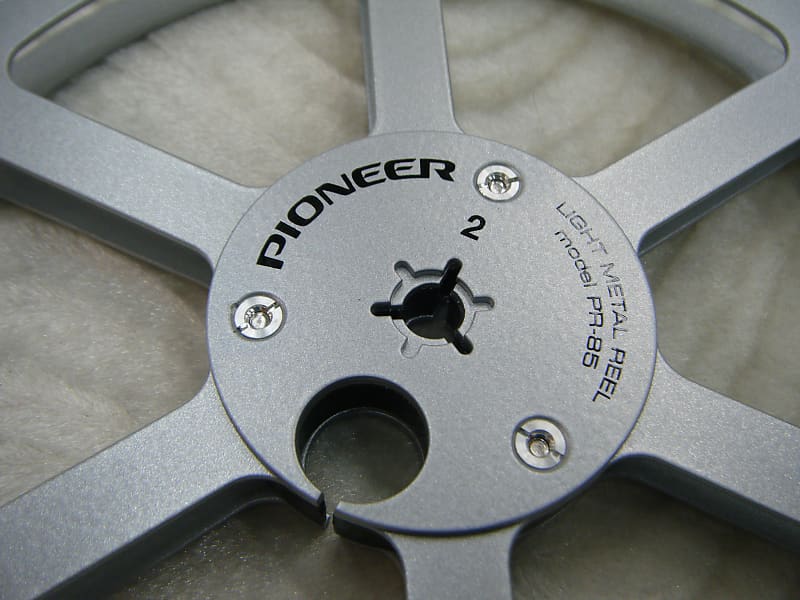 Pioneer PR-85 7 LIGHT METAL REEL 1/4 Tape Powder Coated Custom Made in US