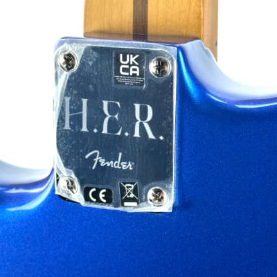 Fender Limited Edition H.E.R. Stratocaster®, Maple Fingerboard, Blue Marlin image 9