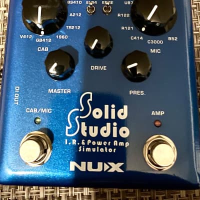 Reverb.com listing, price, conditions, and images for nux-nux-nss5-ir-power-amp-simulator