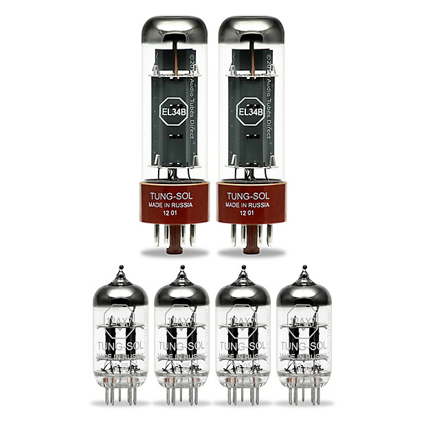Tung-Sol Tube Upgrade Kit For Fryette Pittbull 50 CL Amps EL34B 12AX7 image 1