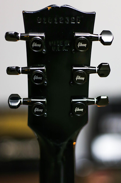 1991 Gibson USA Les Paul Studio Lite - Trans Black Guitar