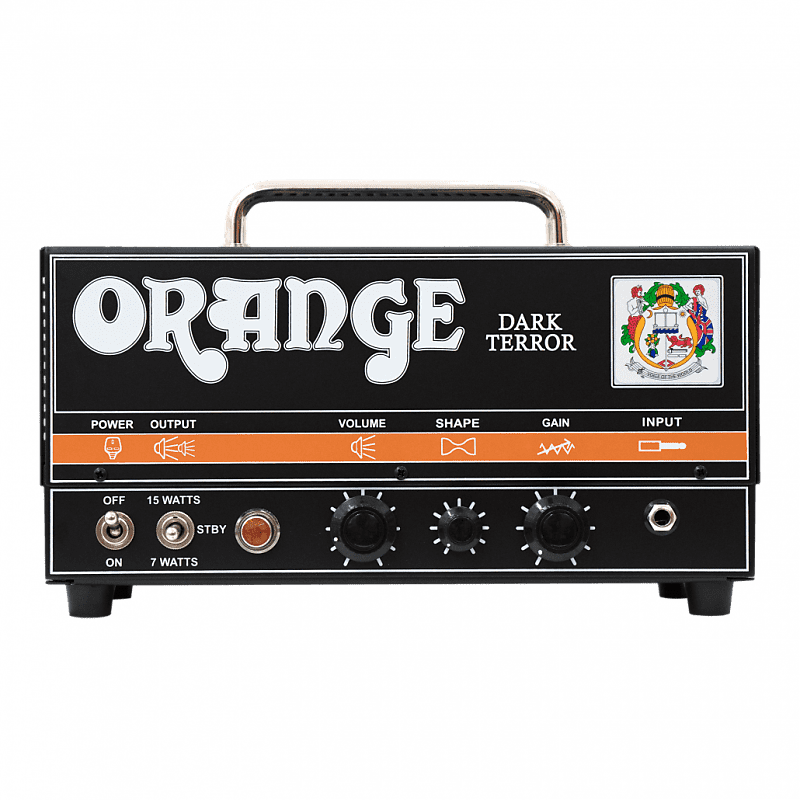 Orange DA15H Dark Terror 15-Watt High-Gain Guitar Amp Head image 1