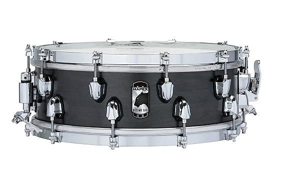 MAPEX BPML4500CFB 14X5 BLACK PANTHER DESIGN LAB EQUINOX MAPLE SNARE DRUM image 1