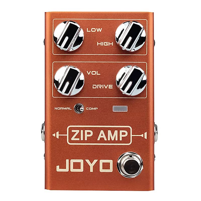 JOYO R-04 ZIP AMP Overdrive Electric Guitar Effect Pedal Strong Compression Gain Distortion image 1