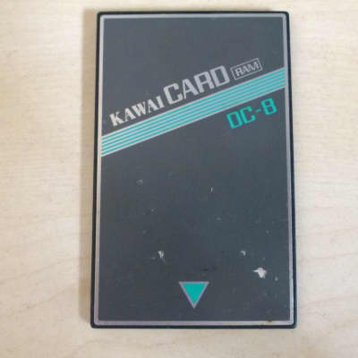 Kawai DC-8 tarjeta de memoria para Kawai K1 K1R K1M ... Con pila CR nueva instalada
