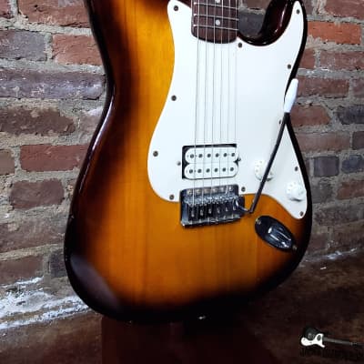 Jack's Guitarcheology / Squier "Tom Delonge"  Stratocaster Partscaster Electric Guitar (Honeyburst) image 1