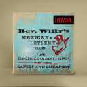 Dunlop Rev. Willy's Billy Gibbons Nickel Wound Electric Guitar Strings (07-38)