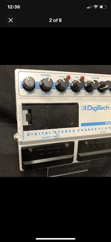 DigiTech PDS1700 Digital Stereo Chorus / Flanger 1980s - Gray and