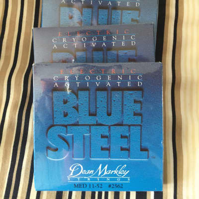 Dean Markley 2562 Blue Steel Electric Guitar Strings - Medium (11-52) 2010s - Standard for sale