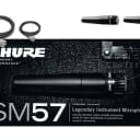 Shure SM57LC SM57 Instrument Microphones & 20' XLR Cable Bundle Pack - 2 Pack 2022