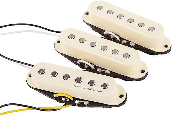Fender 099-2105-000 Hot Noiseless Stratocaster Pickup Set image 1