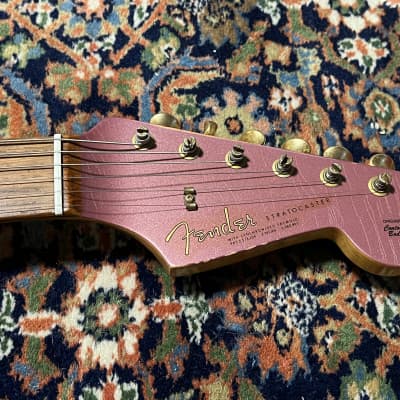 Fender Custom Shop '60 Reissue Stratocaster Relic 2013 Burgundy Mist image 10