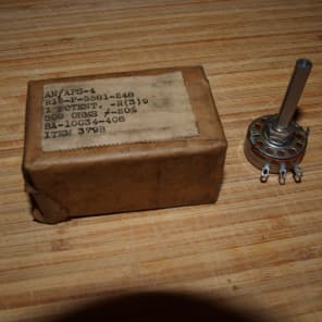 3 x Allen Bradley 500K Type J Potentiometer Chrome NOS | Reverb