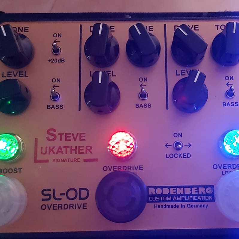 Rodenberg SL- OD Overdrive Steve Lukather 2023 - Gold | Reverb