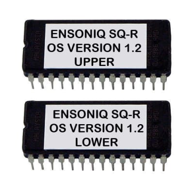 Ensoniq SQ-R Eprom firmware upgrade Latest OS version 1.02 SQR Rom image 1