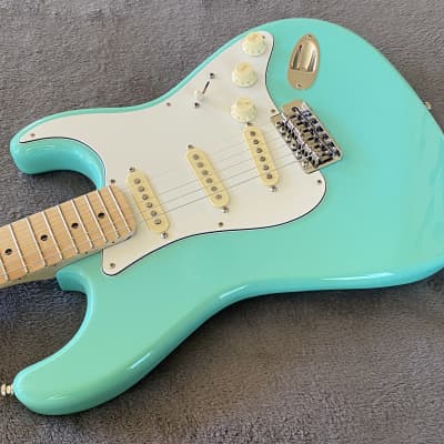 2024 Del Mar Lutherie Surfcaster Strat Surf Green - Made in USA image 5