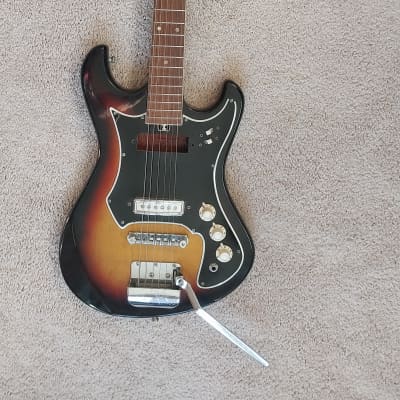 Vintage Teisco The Swinger 1960s Made in Japan  - Top 20 Robert Smith for sale
