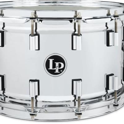 Latin Percussion Banda Stainless Steel Snare Drum - 8.5 x 14-inch image 1