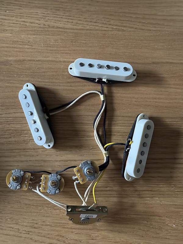 Fender Japan Stratocaster Pickup Set / Harness Reverb