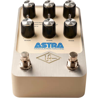 Universal Audio UAFX Astra Modulation Machine Effects Pedal Cream image 6