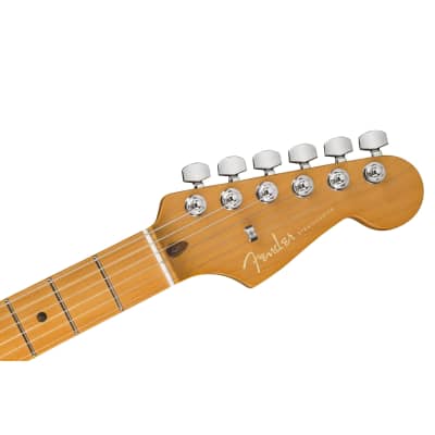 Fender American Ultra Stratocaster w/Maple Fretboard - Texas Tea image 6