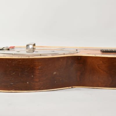 1930s Regal Angelus Model 19 Sunburst Finish Resonator Acoustic Guitar w/SSC image 17